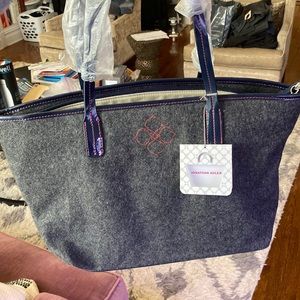 Jonathan Adler Gray Tote Bag NWT